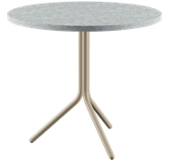 Fog Grey Poseidon Cafe Table